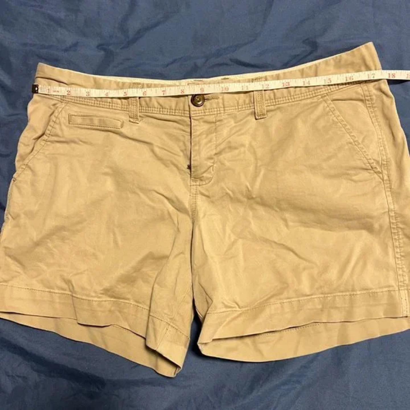 Old Navy Khaki Shorts, Size 12