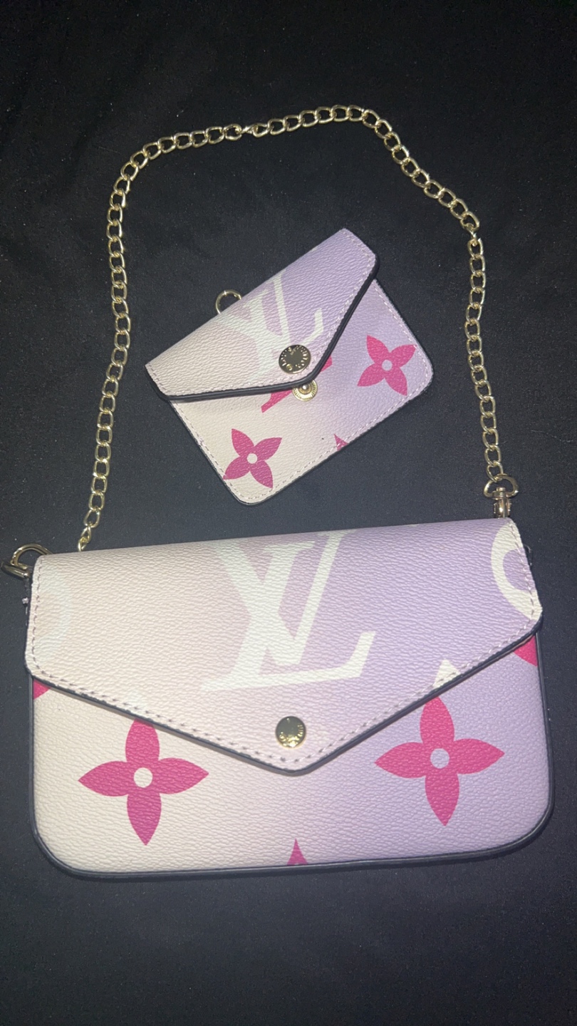 Designer Handbag and Wallet Set