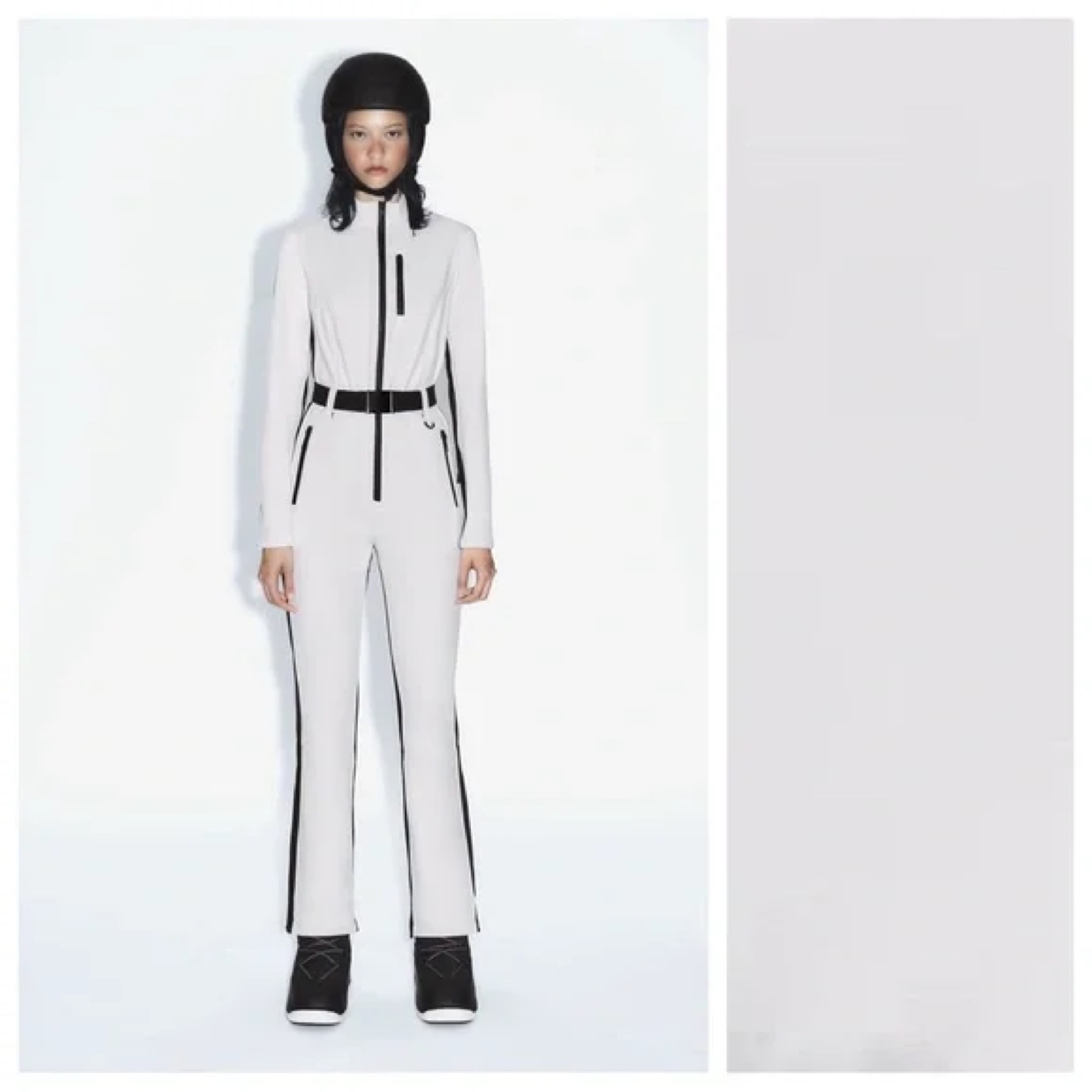 Zara White Ski Pants New with tags. Size small