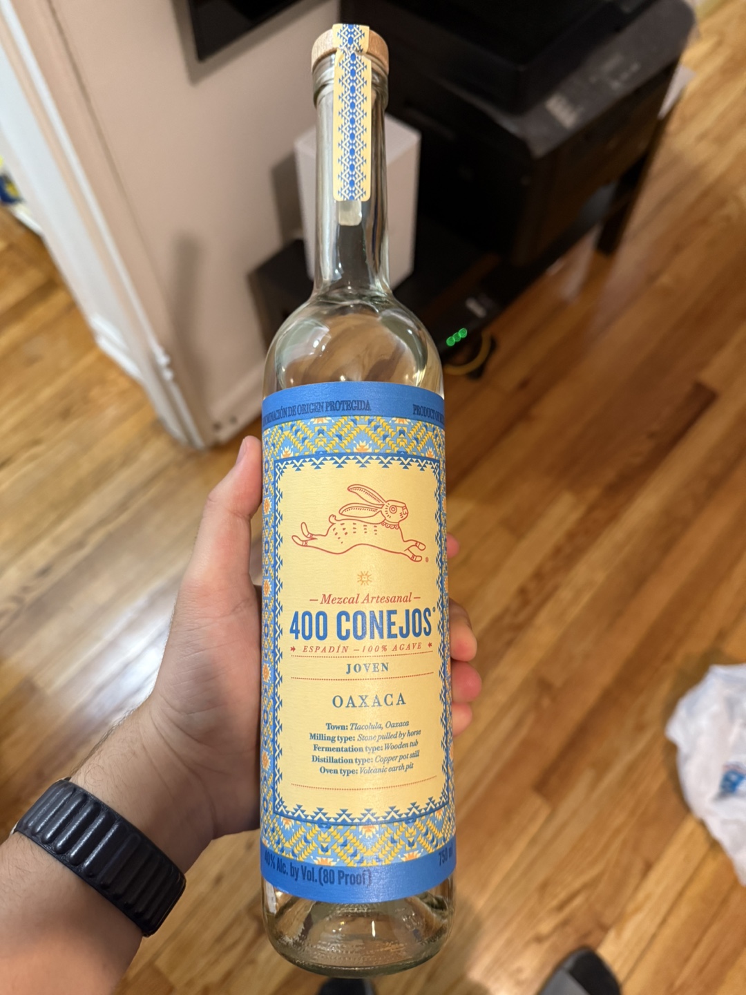 400 Conejos Mezcal Joven Oaxaca 750ml