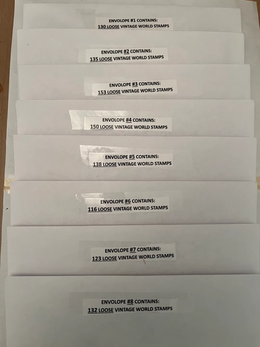 Large Collection of Over 1000 World Stamps image indicator(10)