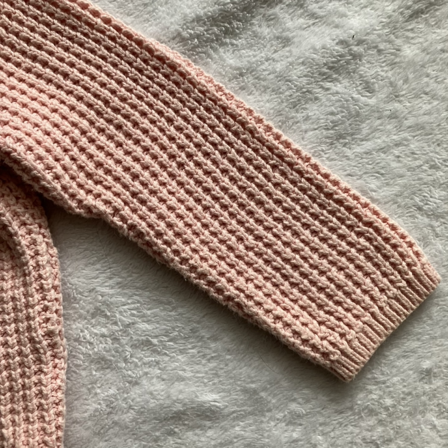 Carter's 12m Baby Girl Pink Knit Cardigan - photo 5