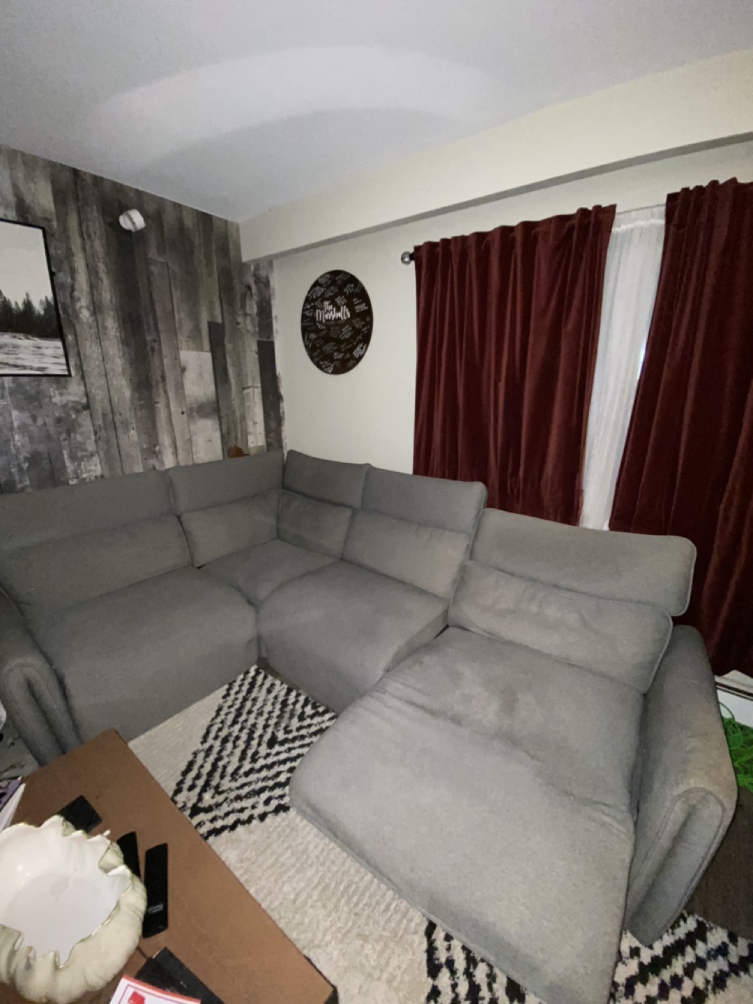 Grey Sectional Sofa - photo 4