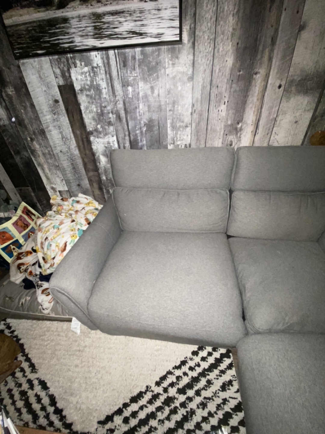 Grey Sectional Sofa - photo 2
