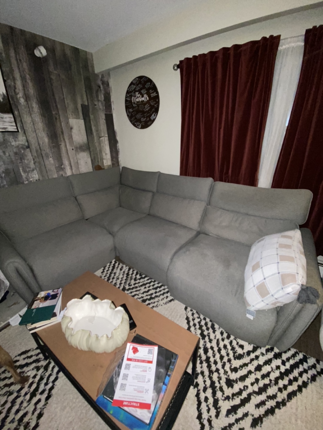 Grey Sectional Sofa