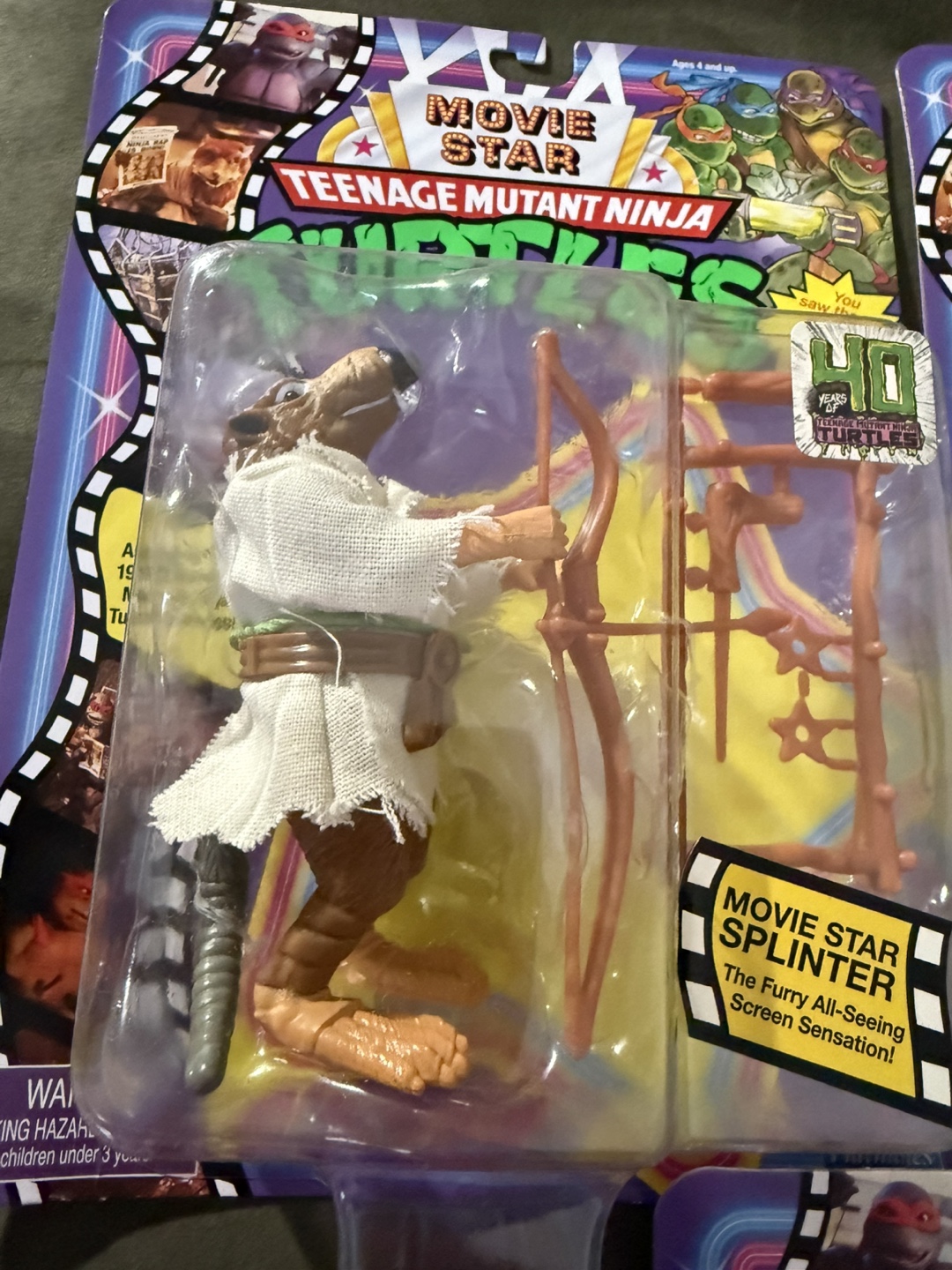 Teenage Mutant Ninja Turtles Movie Star Splinter Action Figure
