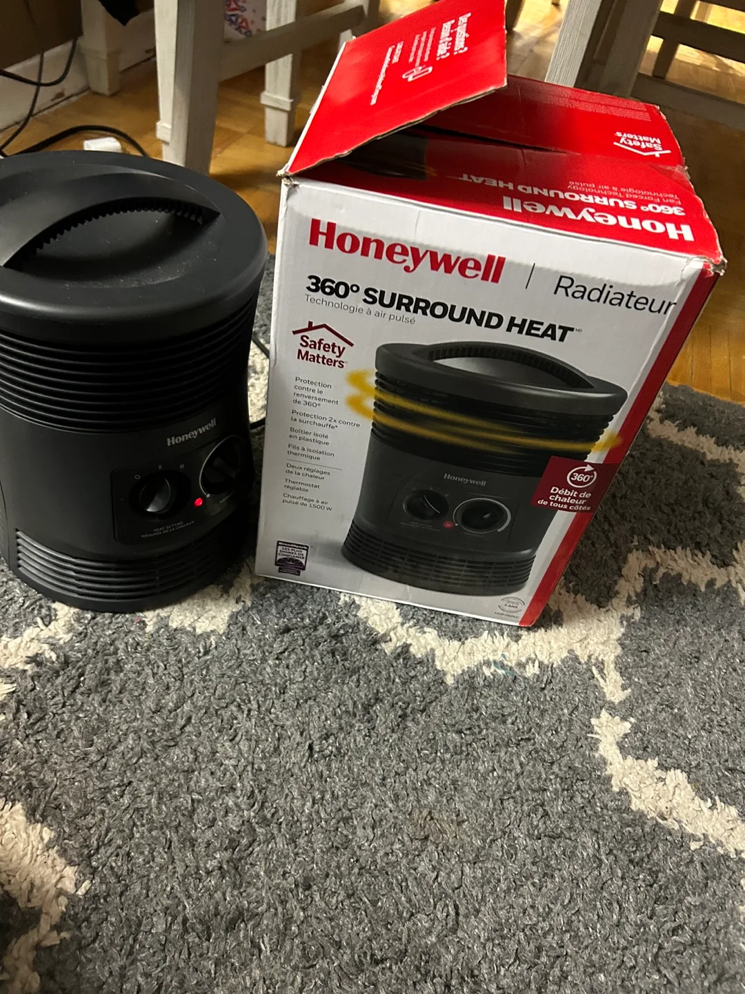 Honeywell 360° Surround Heat Radiator thumbnail