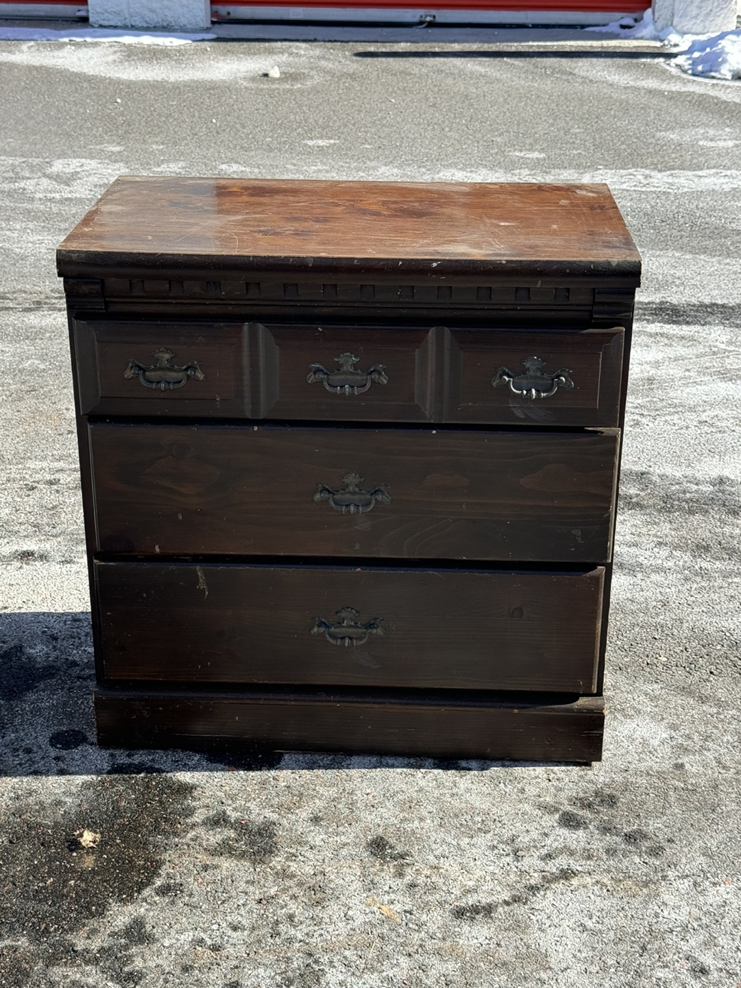 Vintage Wooden Chest of Drawers
