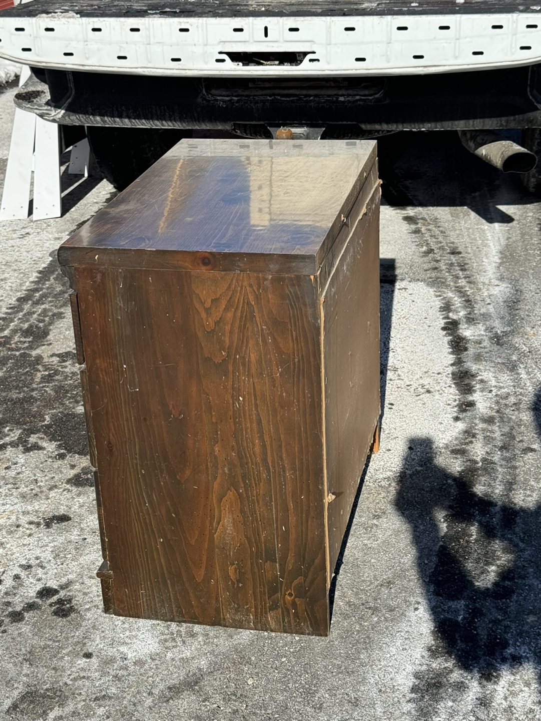 Vintage Wooden Chest of Drawers - photo 3