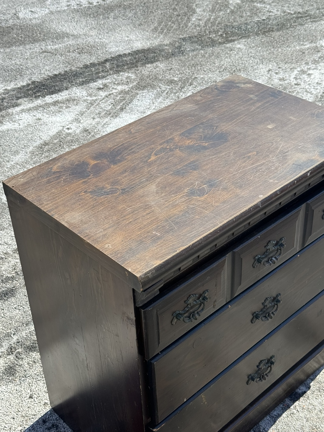 Vintage Wooden Chest of Drawers - photo 2
