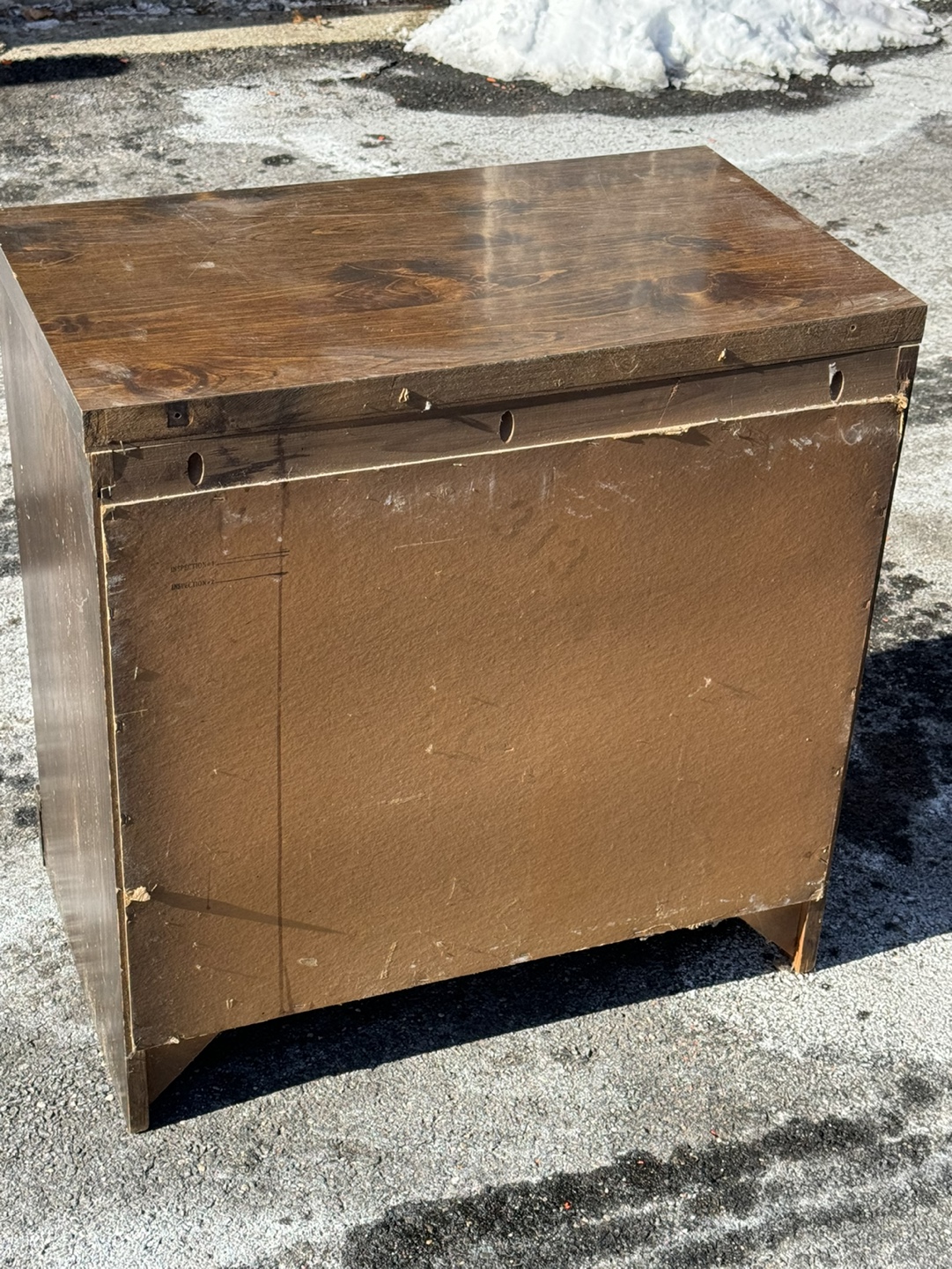 Vintage Wooden Chest of Drawers - photo 4