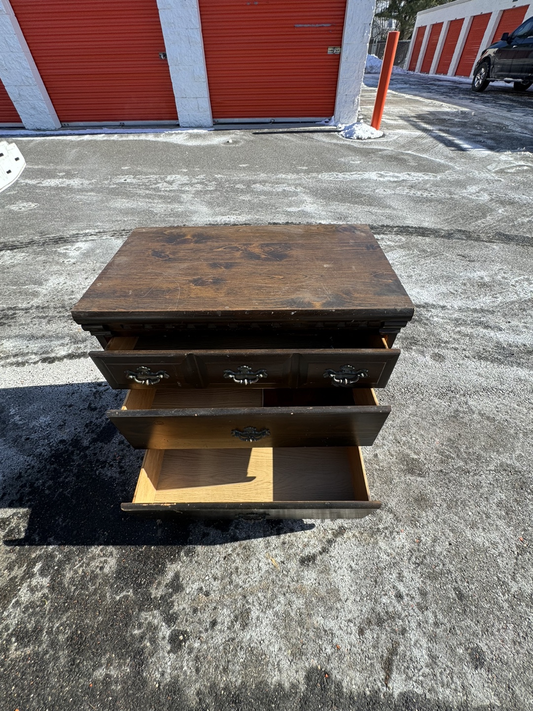 Vintage Wooden Chest of Drawers - photo 5