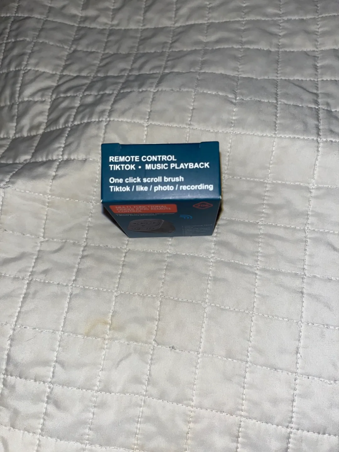 Black Multi-functional Finger Ring Remote Control image indicator(2)