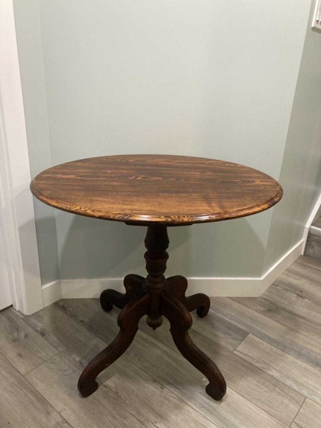 Oval Wooden Table - photo 2