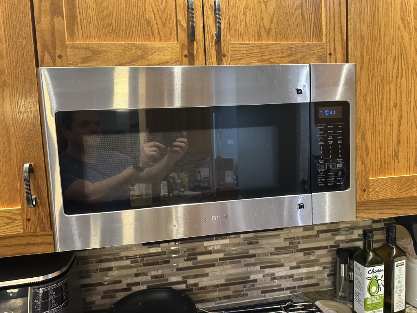Stainless Steel Over-the-Range Microwave