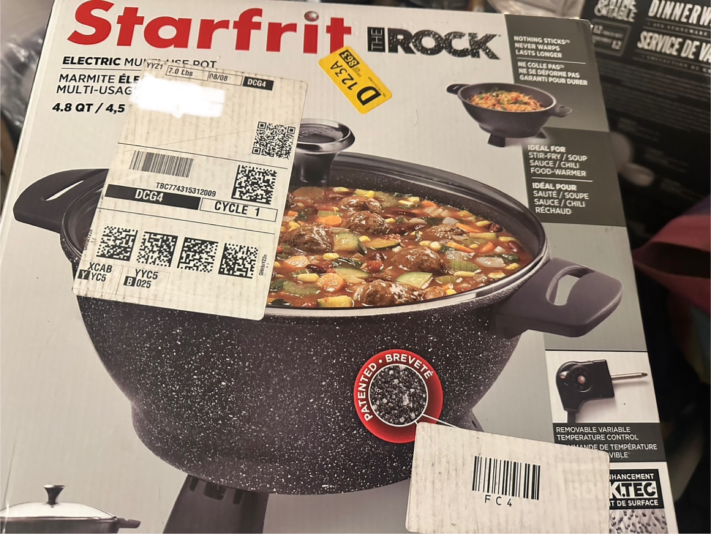 Starfrit The Rock 4.5L Electric Multi-Use Pot - photo 2