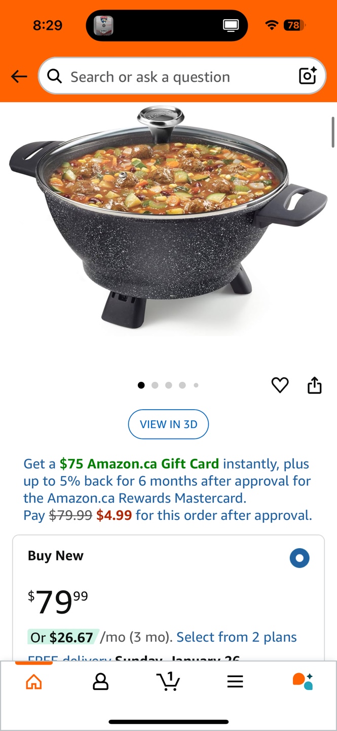 Starfrit The Rock 4.5L Electric Multi-Use Pot - photo 4
