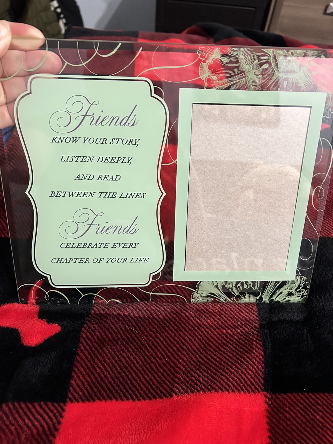 Glass Photo Frame - Friends Theme