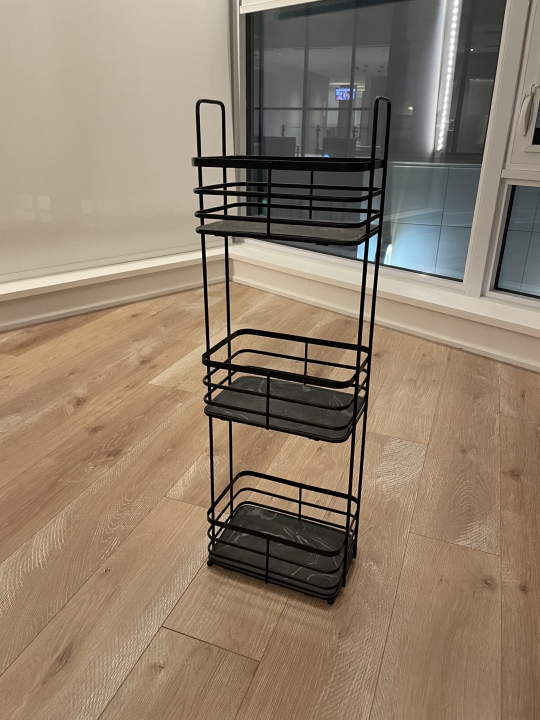 Three-Tier Rolling Cart Organizer