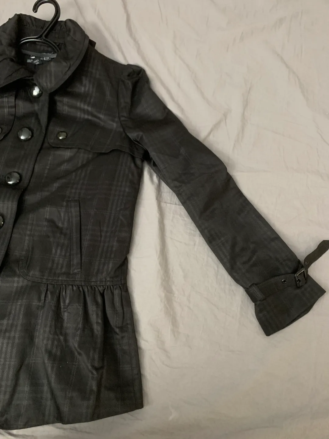 Women's Black Bow Neck Jacket - Size 42XL image indicator(6)