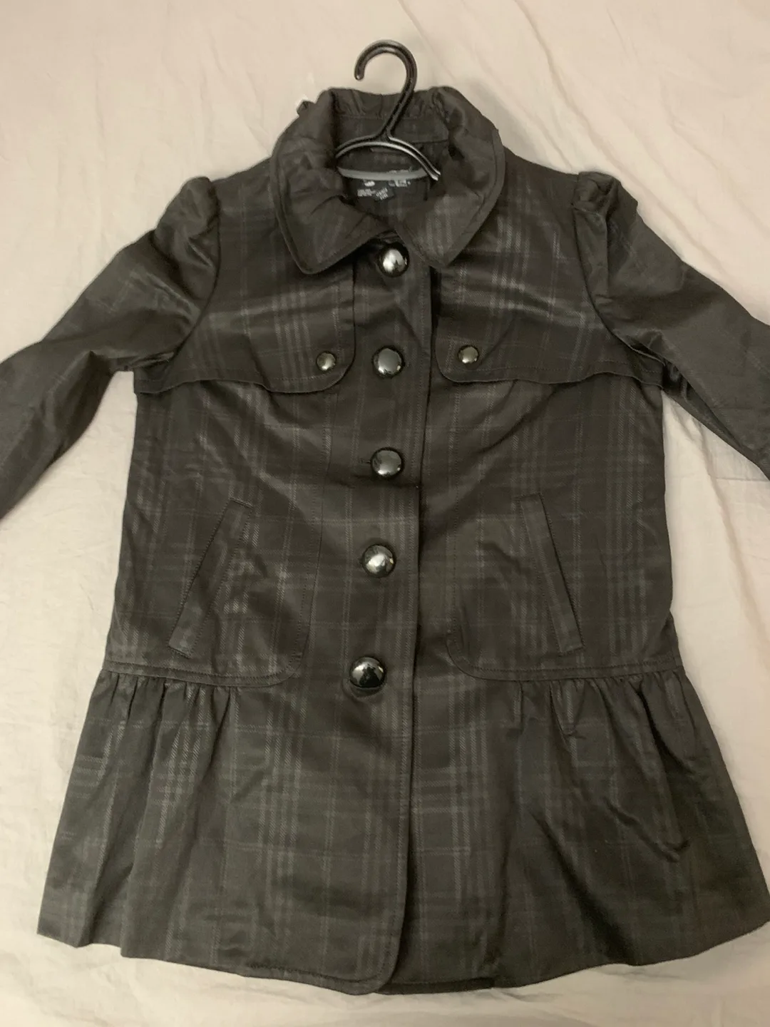 Women's Black Bow Neck Jacket - Size 42XL image indicator(7)