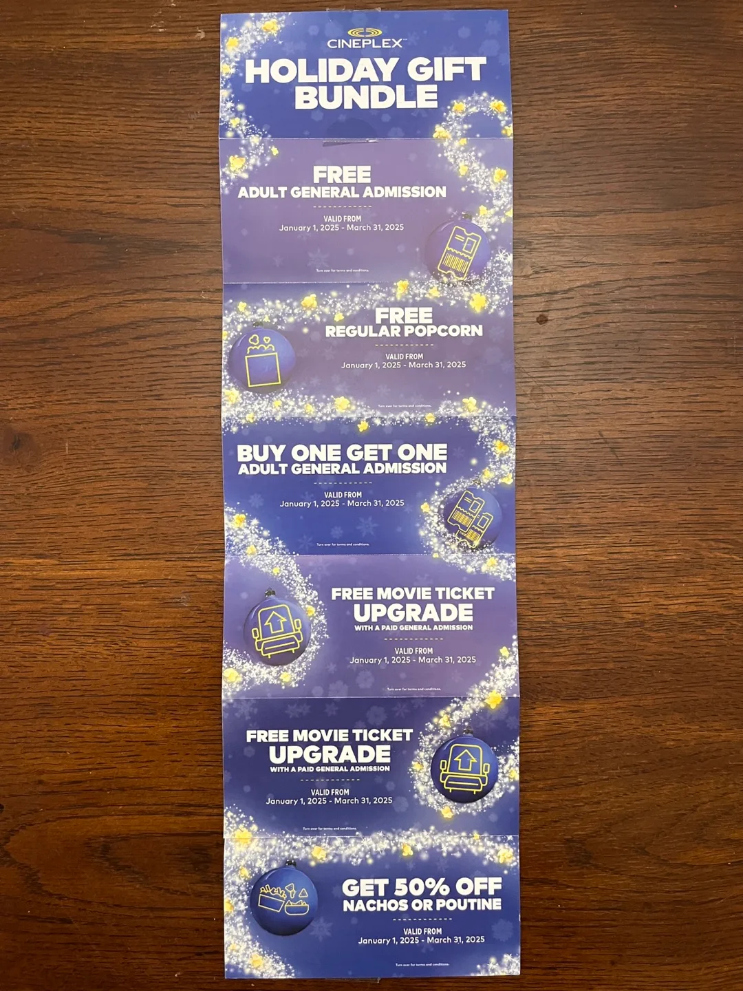 Cineplex Movie Tickets - Holiday Gift Bundle image indicator(3)