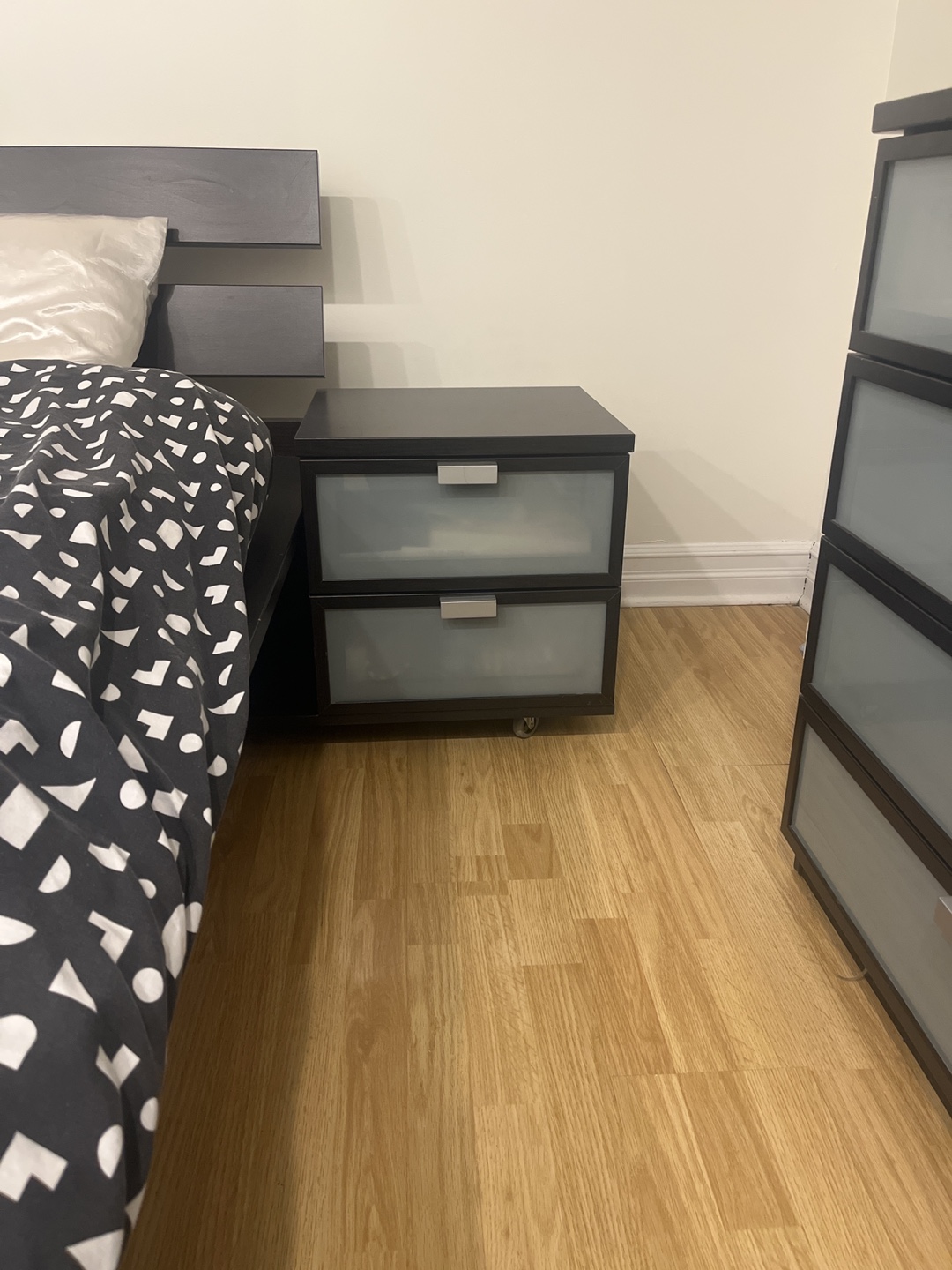 IKEA MALM Two-Drawer Bedside Table