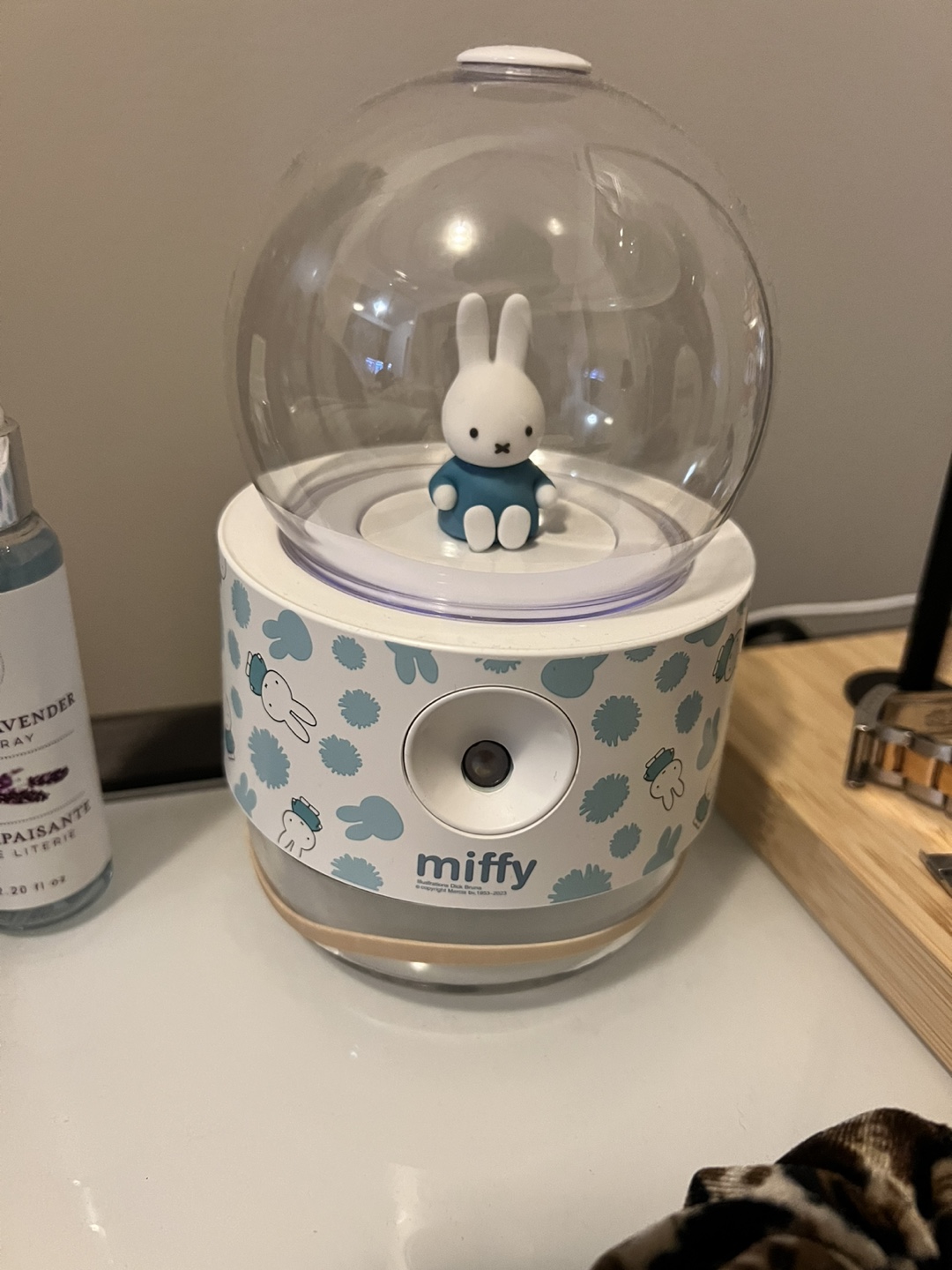 Miffy Crystal Ball Mist Humidifier - White Blue - photo 5