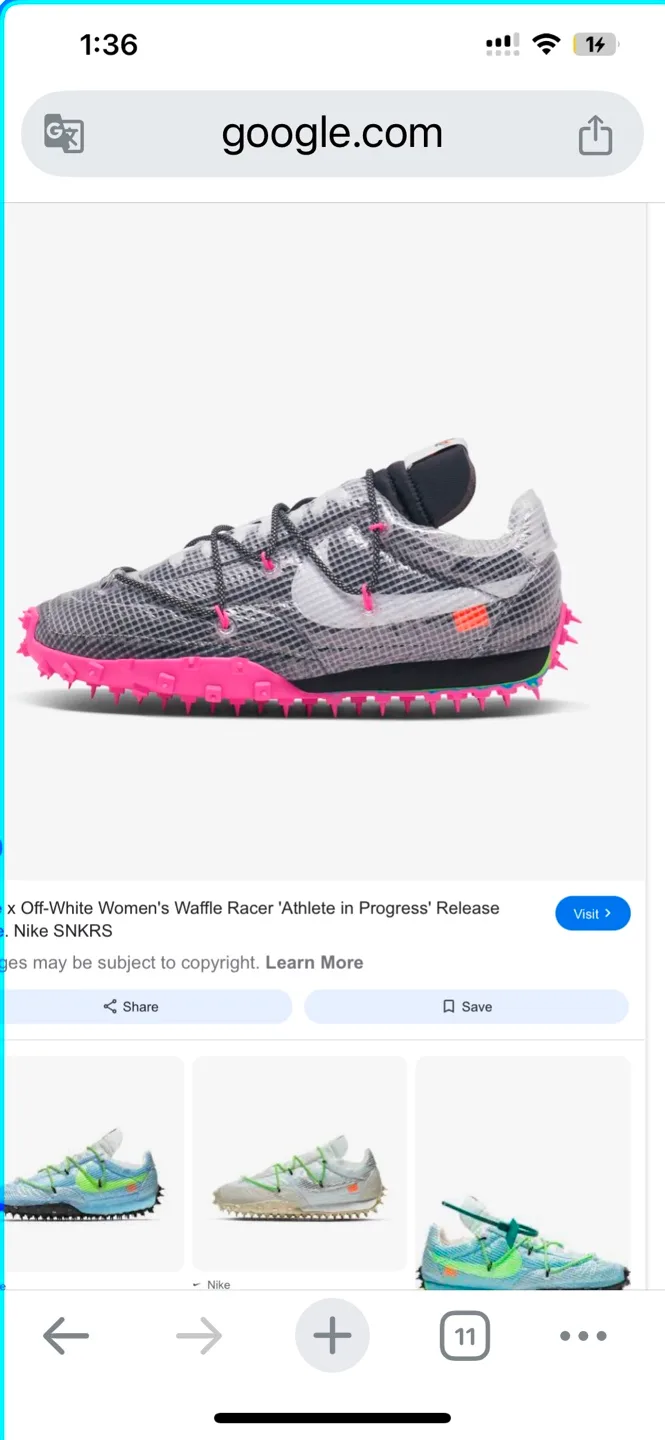 Nike x Off-White Waffle Racer Sneakers image indicator(2)