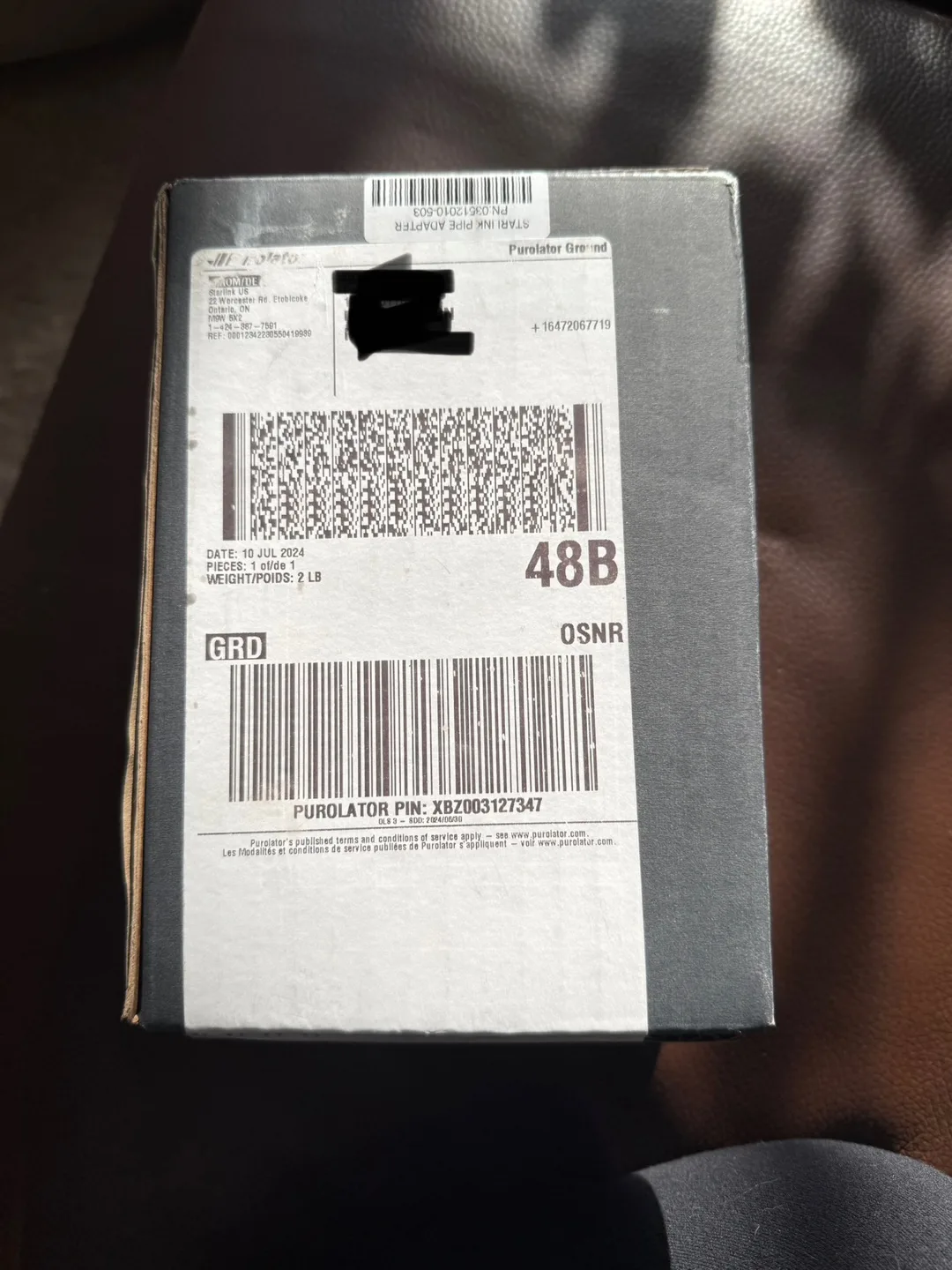 Starlink pipe adapter - new and unopened image indicator(2)