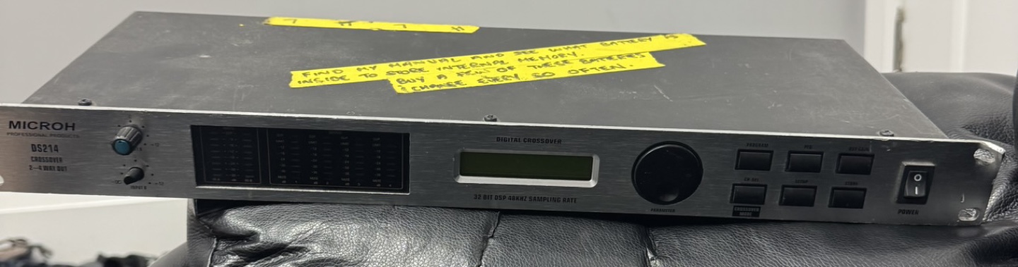Microh DS214 24-Bit Digital Crossover