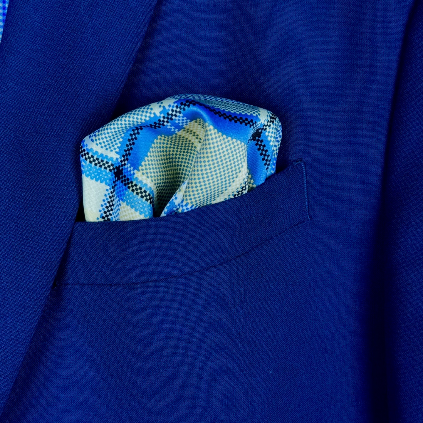 NEW Men’s Pocket Square Handkerchief 13.5x13.5 Gold - photo 5