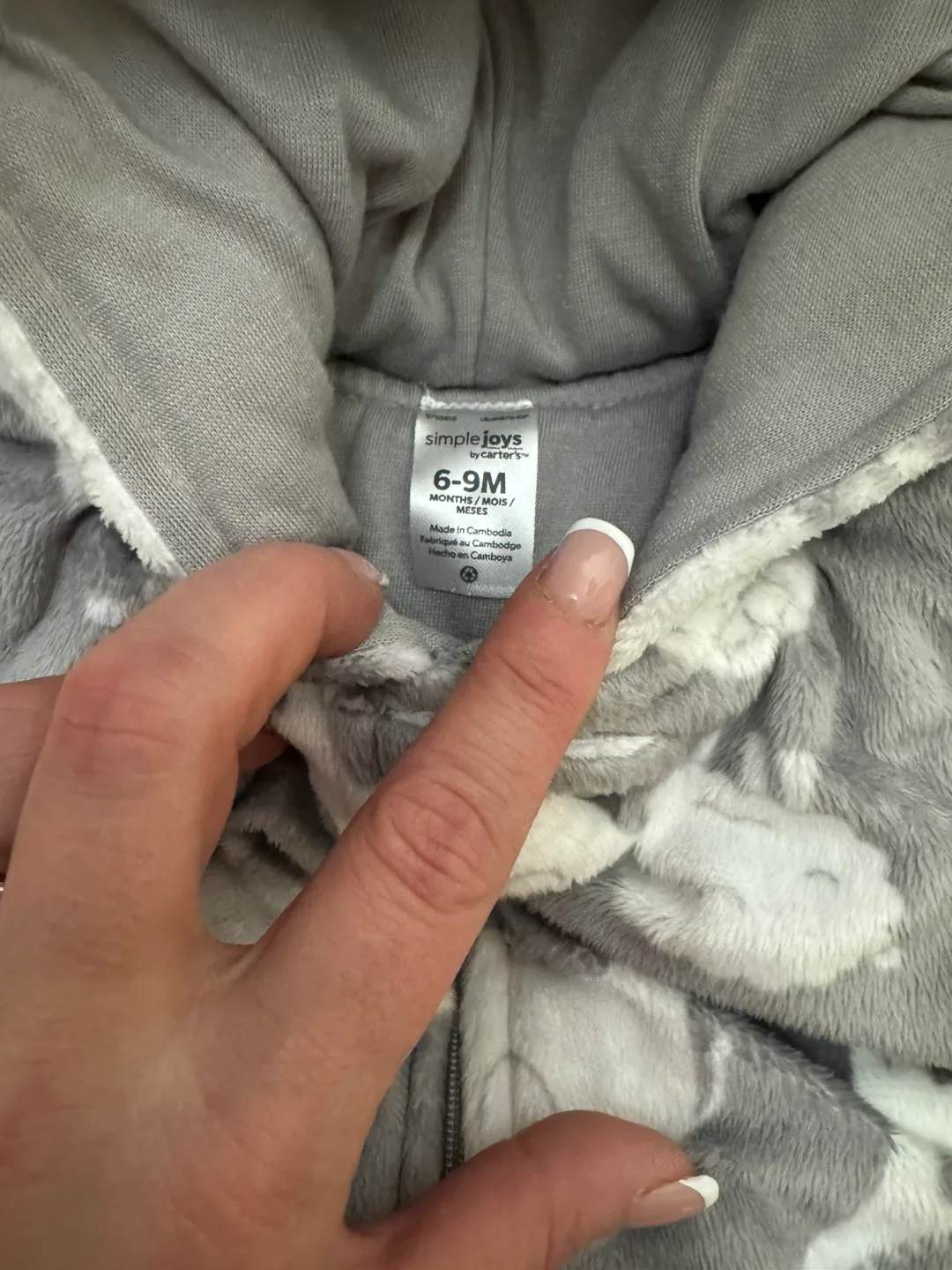 Carter's Simple Joys Baby Snowsuit - Size 6-9 Months image indicator(2)