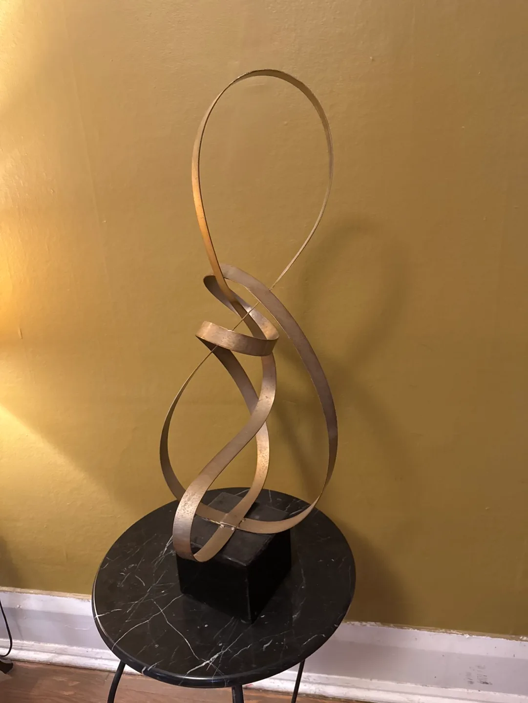 Modern Metal Sculpture Abstract Art Decor thumbnail
