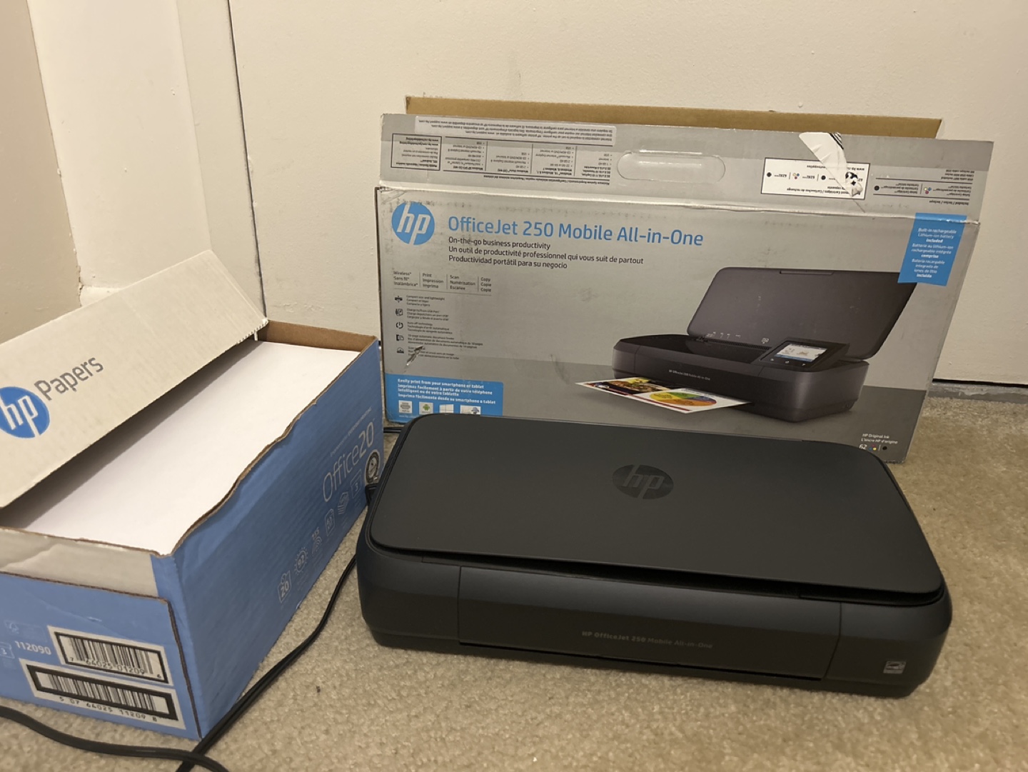 HP OfficeJet 250 Mobile All-in-One Printer - photo 2