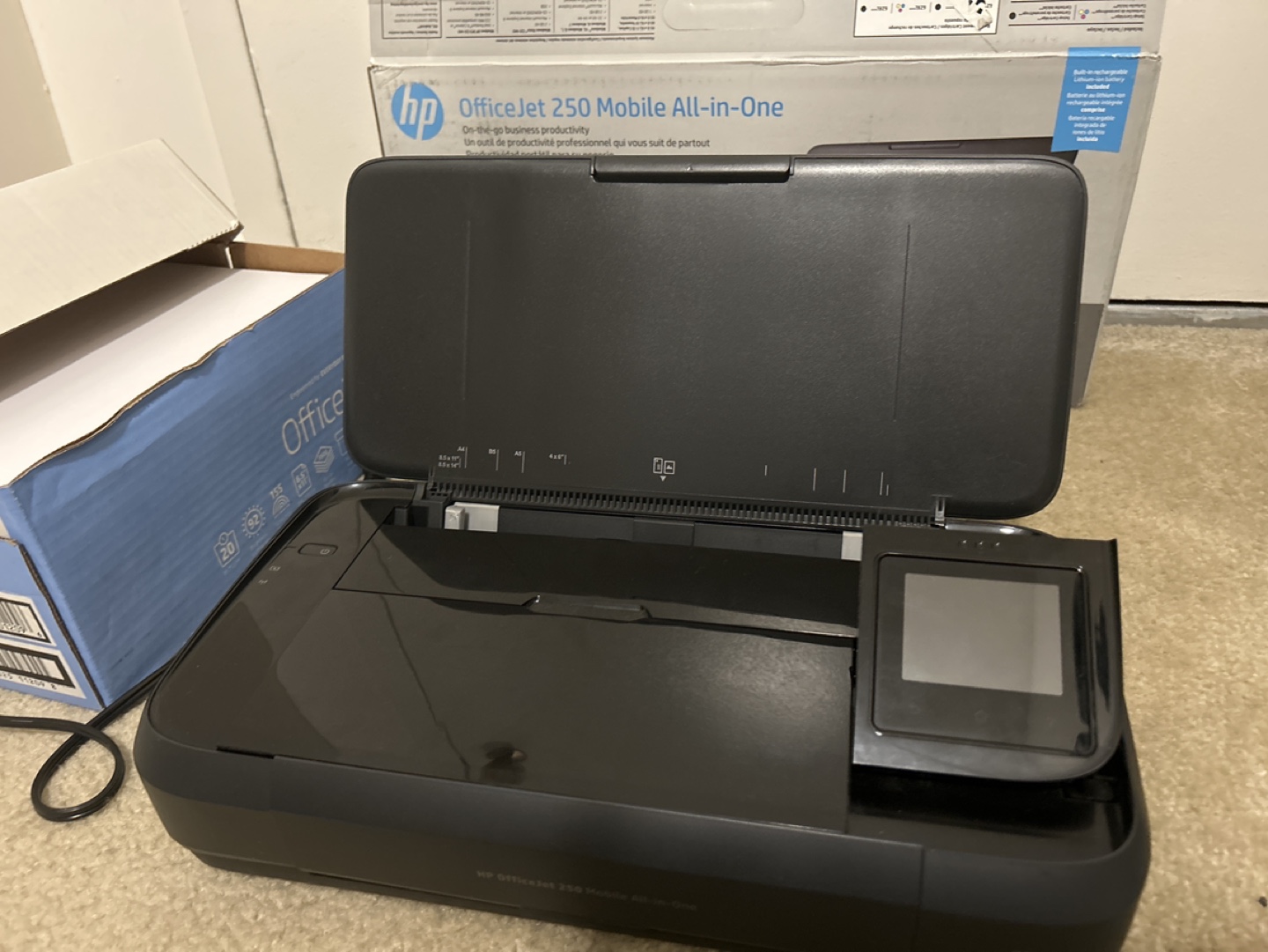 HP OfficeJet 250 Mobile All-in-One Printer