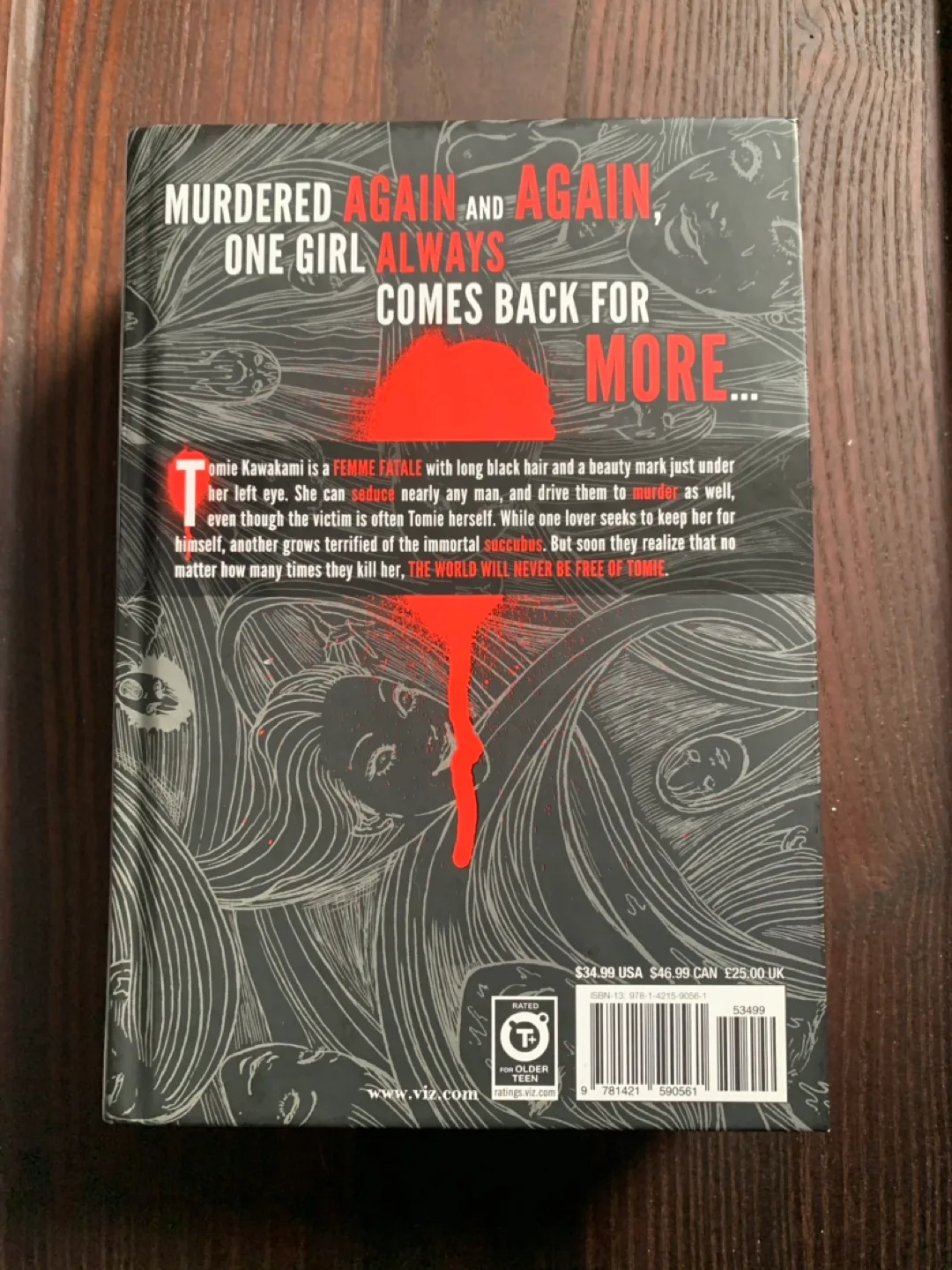 Junji Ito Tomie Manga Book image indicator(2)