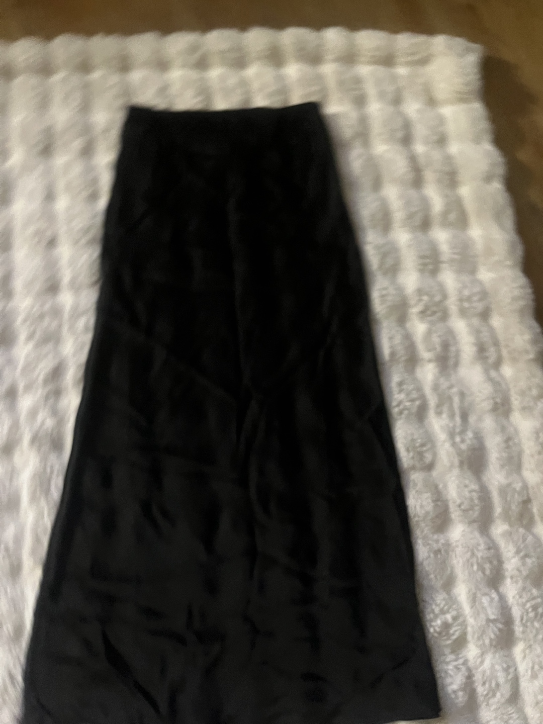 Commense Utility Satin Maxi Skirt - Black - Size M - photo 3