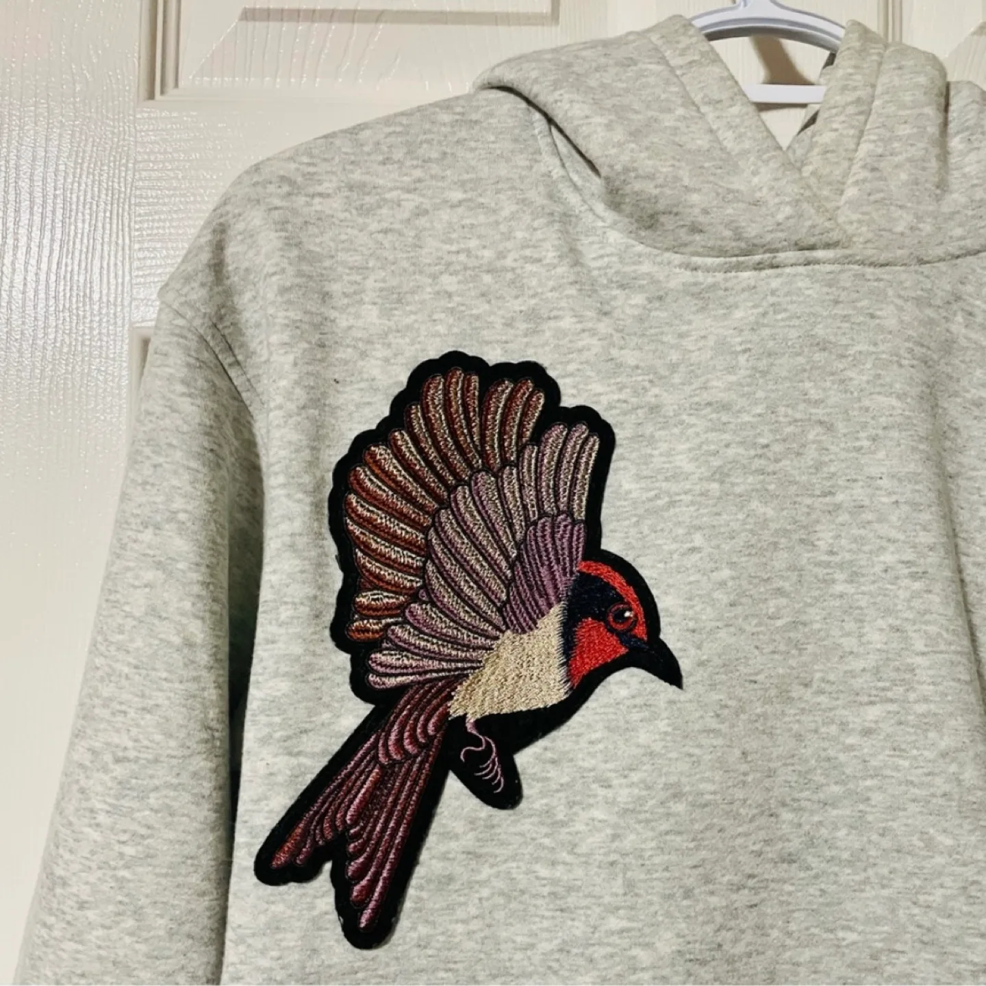 H&M Gray Sweatshirt Hoodie image indicator(7)