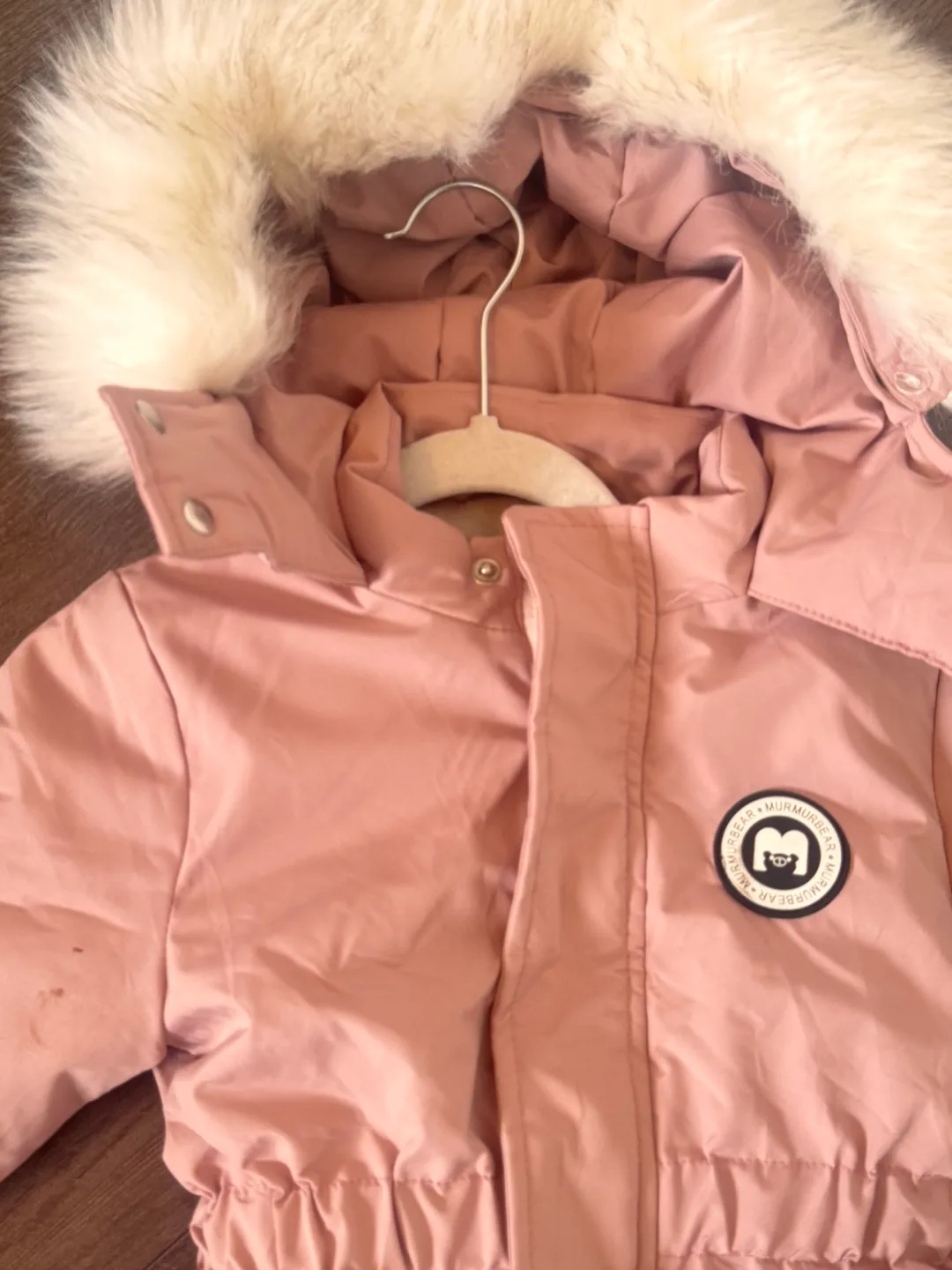 Pink Baby Snowsuit, Size 12-18 Months image indicator(3)