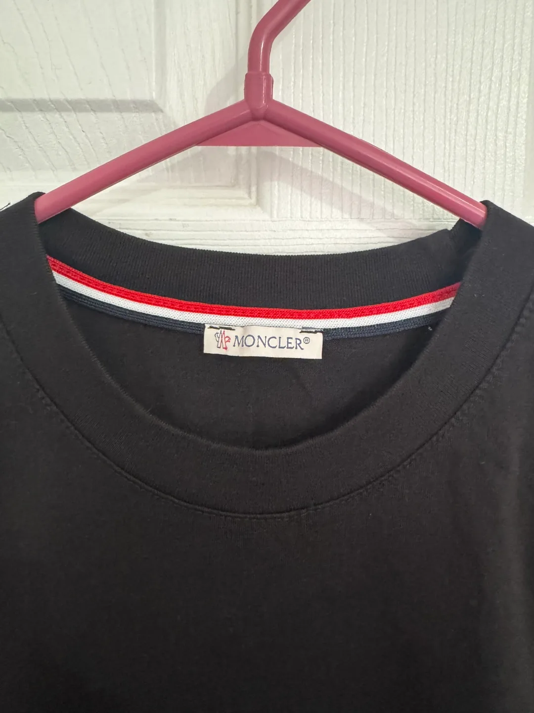 Moncler Black T-Shirt image indicator(2)