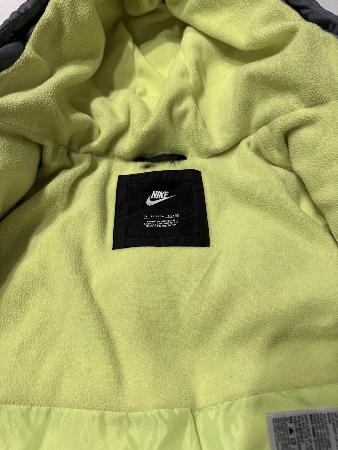 【USED】Nike Toddler Boy's Winter Puffer Jacket 2T - photo 3