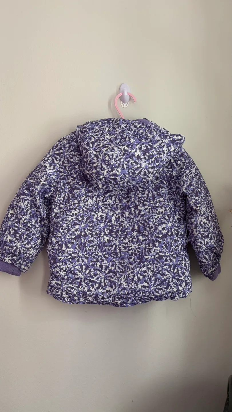 Joe Fresh Girls' Purple Winter Jacket image indicator(2)