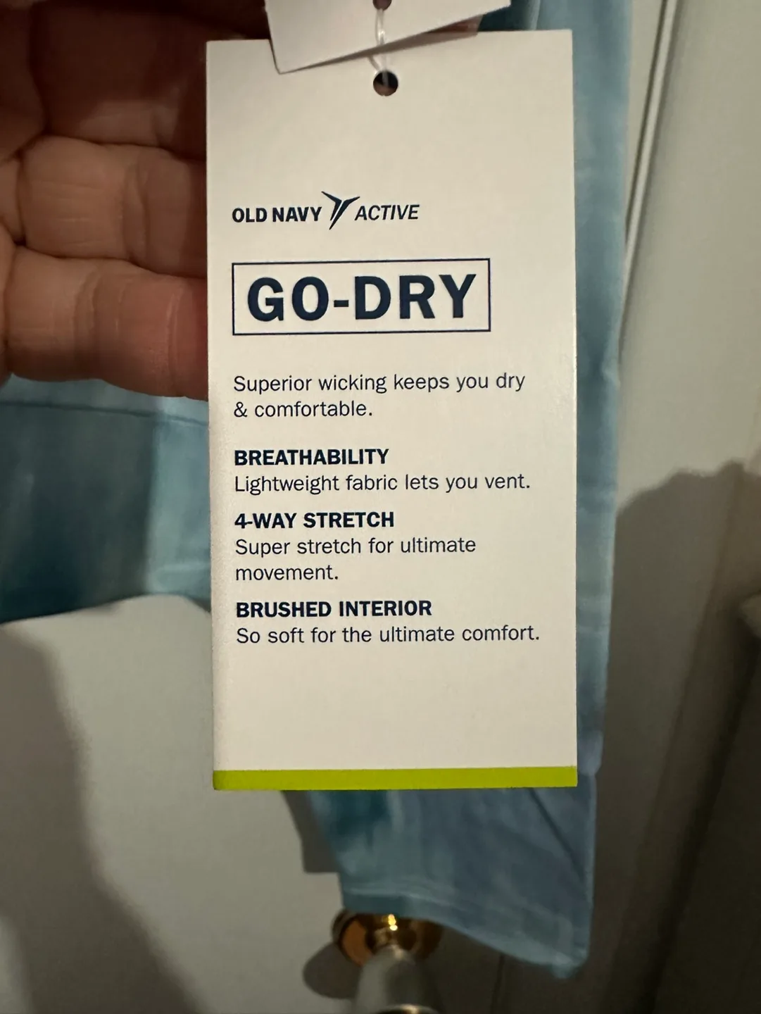 Old Navy Active Go-Dry Tie-Dye Cropped Long Sleeve image indicator(3)