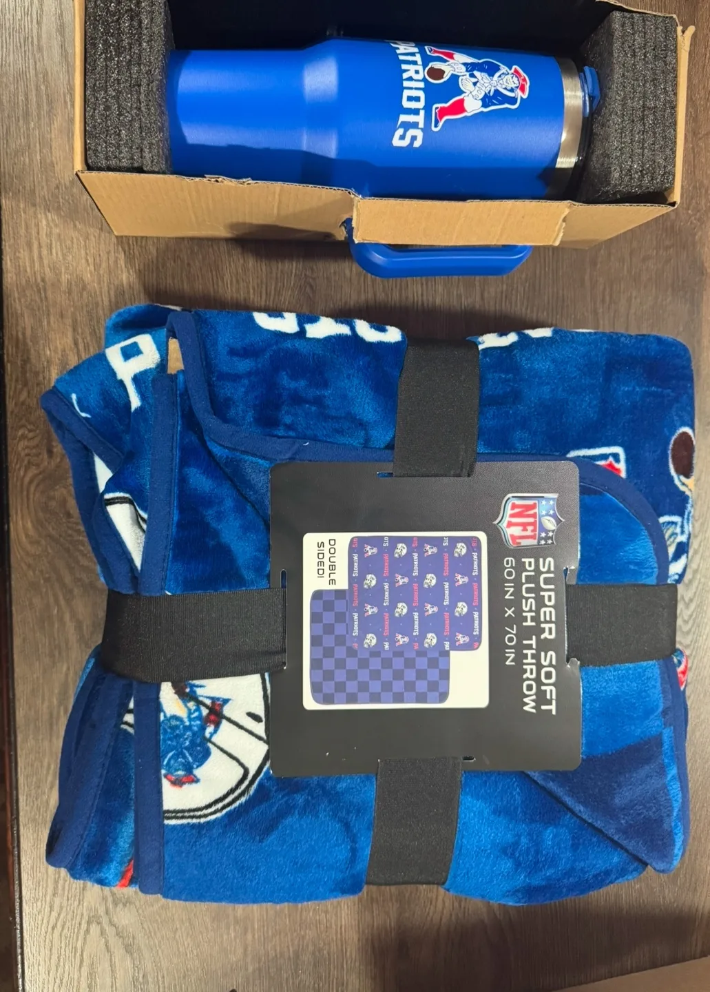 NFL blanket and tumbler thumbnail
