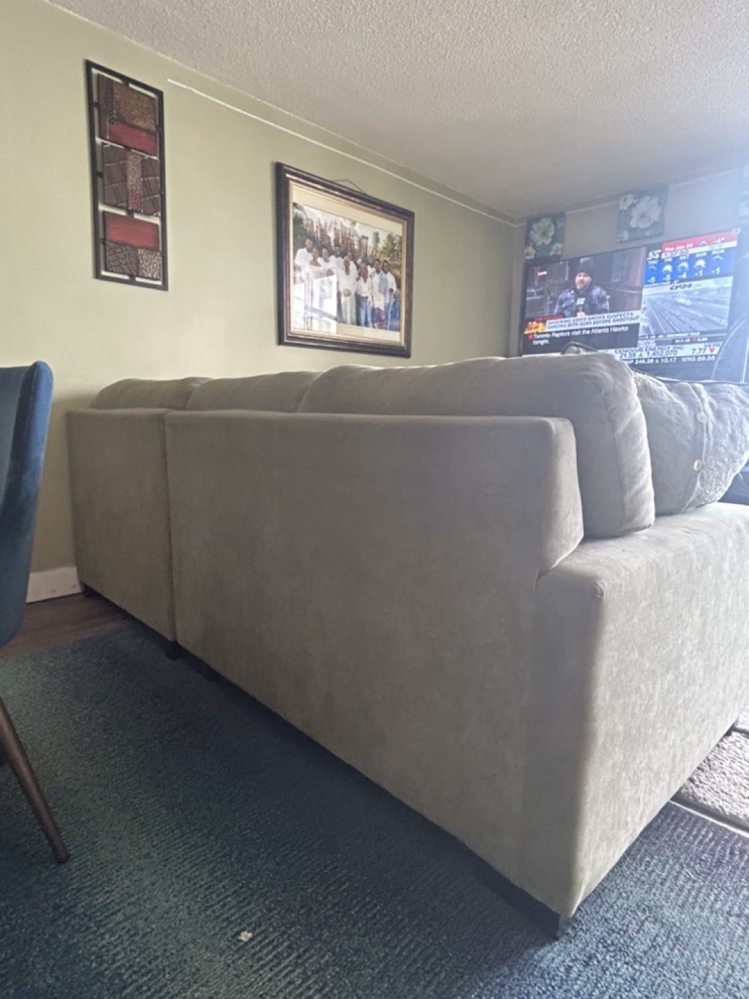 L shaped sofa - photo 2