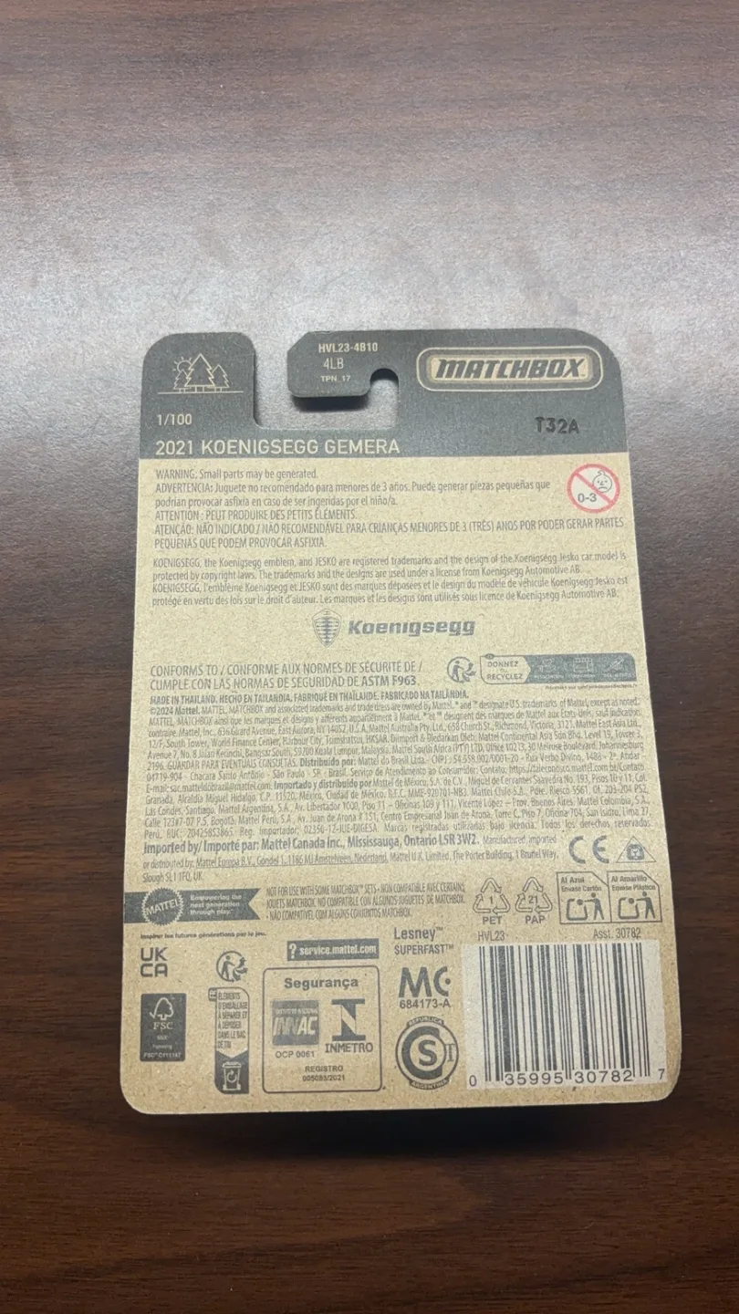 Matchbox Koenigsegg Gemera image indicator(2)