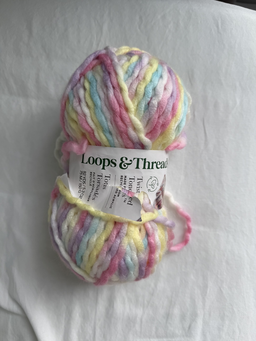 Loops & Thread Twisted Tones Yarn