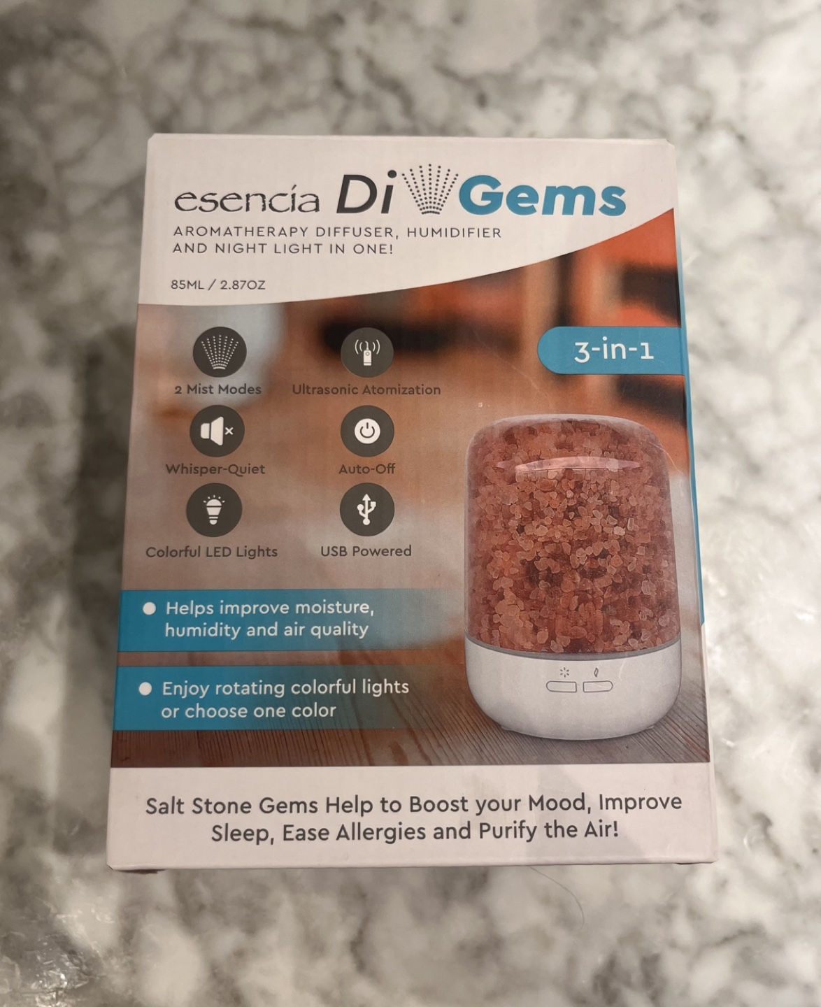 Esencia Di Gems 3-in-1 Aromatherapy