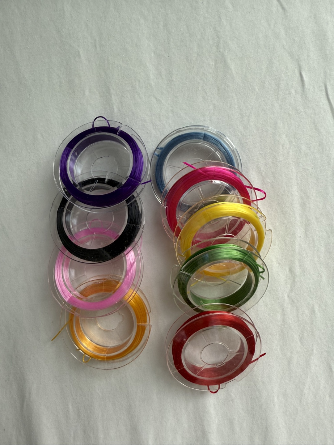 9 Rolls Elastic Stretch Crystal String Cord (0.8 mm) - photo 2